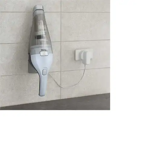 Black & Decker NVC215W aspiradora de mano Azul, Gris Sin bolsa