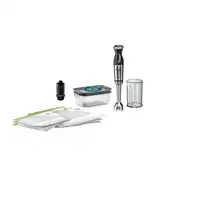 Bosch MS8CM61V1 licuadora Batidora de inmersión 1000 W Negro, Acero inoxidable, Tr