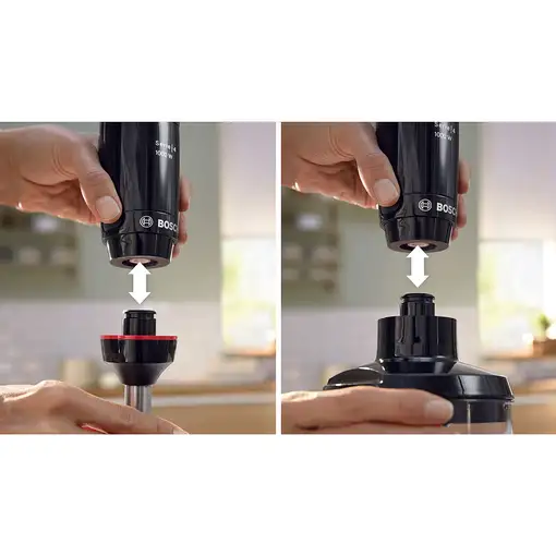 Bosch Serie 4 MSM4B621 licuadora 0,6 L Batidora de inmersión 1000 W Antracita, Tra