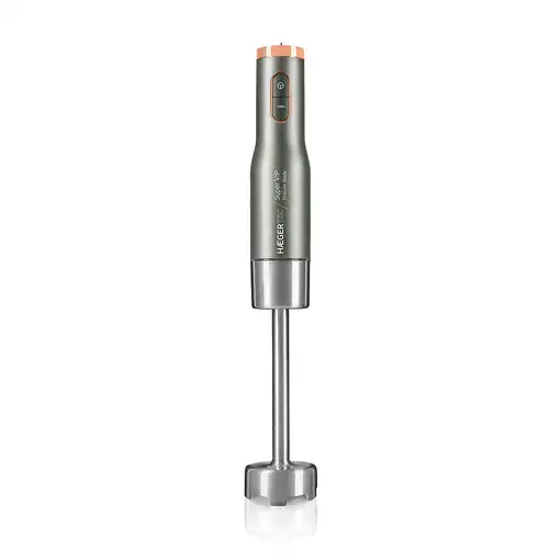 Haeger HB-80G.026A licuadora Batidora de inmersión 800 W Gris, Acero inoxidable