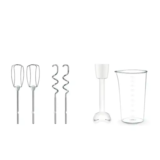 Tefal Prep'Mix+ HT4611 Batidora de mano 500 W Blanco