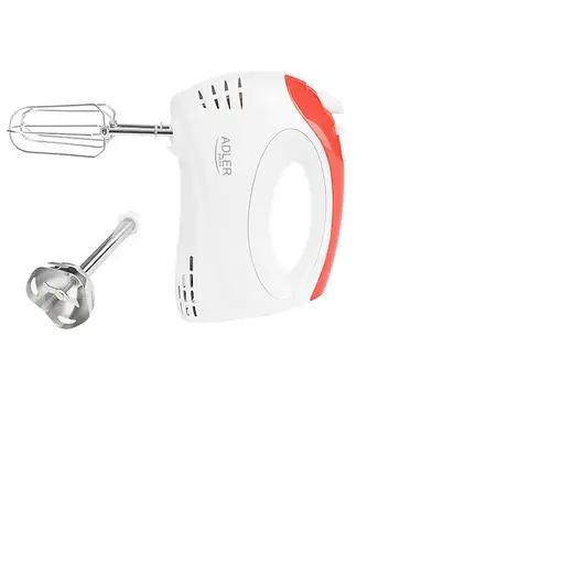 Adler AD 4212 batidora Batidora de mano Rojo, Blanco