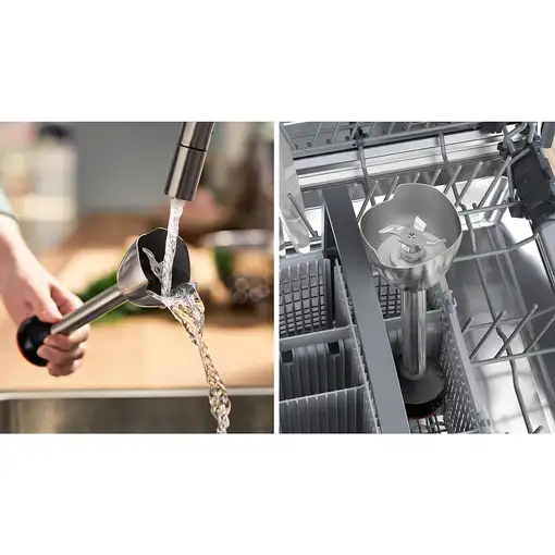 Bosch Serie 4 MSM4W210 licuadora 0,6 L Batidora de inmersión 600 W Negro, Blanco
