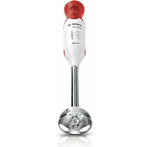 Bosch MSM64110 licuadora Batidora de inmersión 450 W Rojo, Blanco