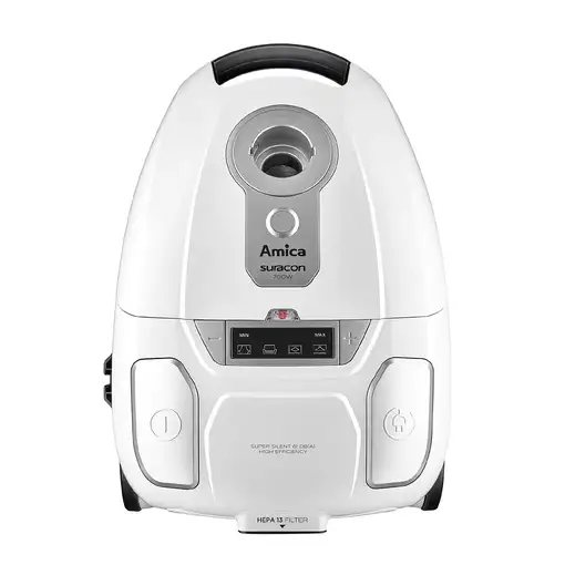 Aspiradora cilíndrica Secar 700 W Bolsa para el polvo VM 7001  AMICA