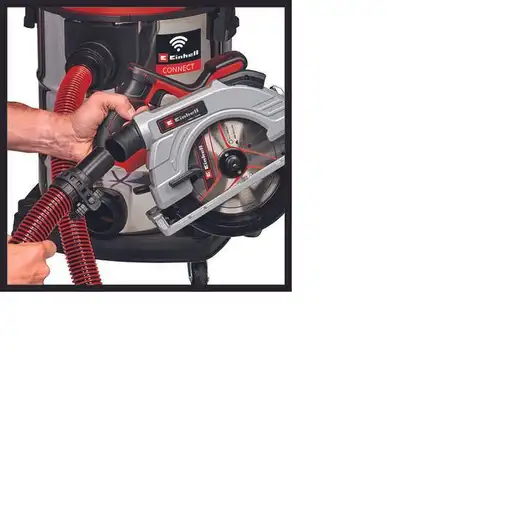 Aspiradora de tambor Seca y húmeda 36 W TP-VC 36/30 S Auto Solo 30L  EINHELL