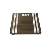 Medisana BS 552 Rectángulo Bamboo, Plata Báscula personal electrónica