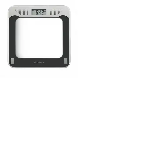 Medisana 40448 báscula de baño Rectángulo Negro, Gris Báscula personal electrónica