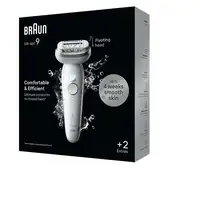 Braun Silk-épil 9 BR2-225328 depiladora 40 pinzas Gris, Blanco