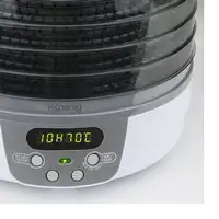 H.Koenig DSY700 deshidratador de alimentos Negro, Gris, Blanco 250 W