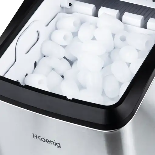 H.Koenig KBP40 máquina de cubo de hielo Máquina para hacer cubitos de hielo portát