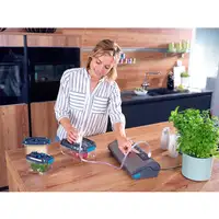 Leifheit Vacu Power 500 sellador al vacío 500 mbar Plata