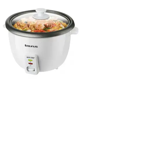 Taurus RICE CHEF arrocera 1,8 L 700 W Gris, Blanco