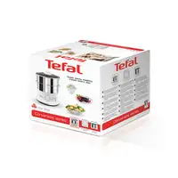 Tefal VC1451 vaporizador 2 cesta(s) Independiente 900 W Blanco, Acero inoxidable