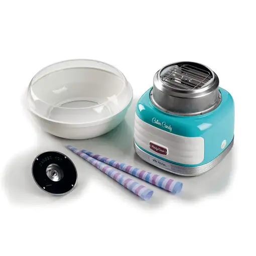 Ariete 2973/01 algodonera de azúcar Azul, Plata, Blanco 450 W