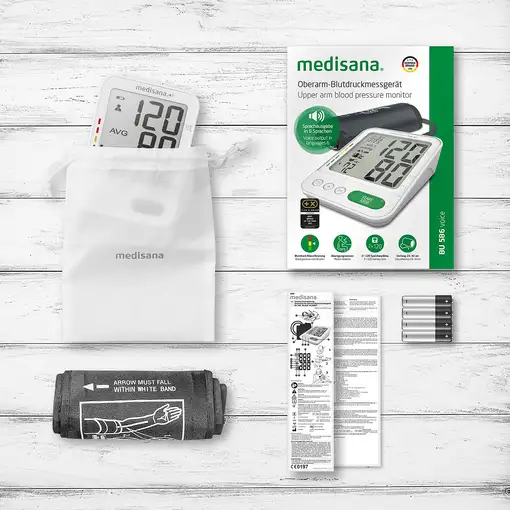 Medisana BU 586 Antebrazo Automático 2 usuario(s)