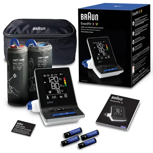 Braun ExactFit 3 Antebrazo Automático 2 usuario(s)
