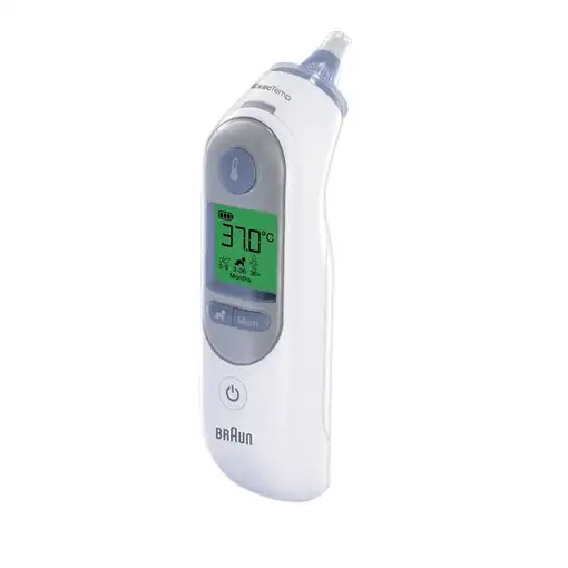 Braun ThermoScan 7 Teledetección Blanco Oído