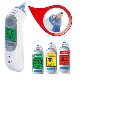 Braun ThermoScan 7 Teledetección Blanco Oído
