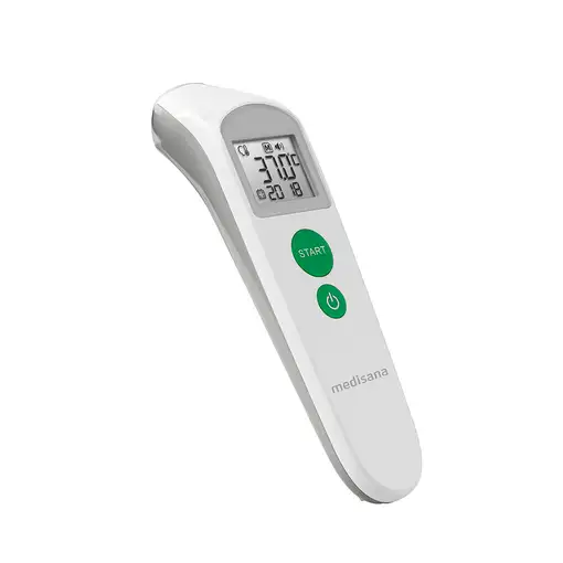 Medisana TM 760 Termómetro con sensor remoto Blanco Frente Botones