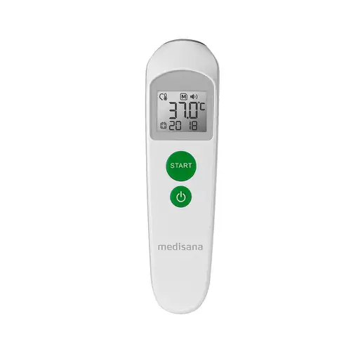 Medisana TM 760 Termómetro con sensor remoto Blanco Frente Botones