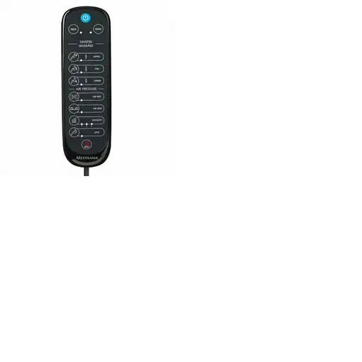 Medisana MCG 820 masajeador Atrás, Cuello Negro
