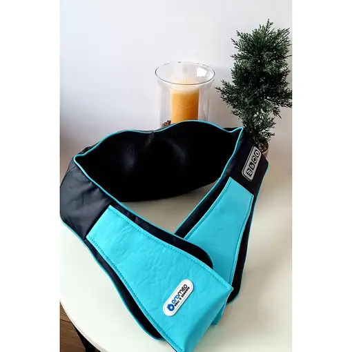 Oromed MAS_ORO-NECK_MASSAGER masajeador Cinturón, Cuello, Hombros Negro, Azul