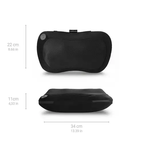 Medisana MC 200 masajeador Atrás, Piernas, Cuello, Hombros Negro