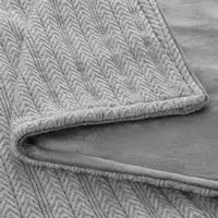 Medisana HB 680 Manta eléctrica 120 W Gris Felpa