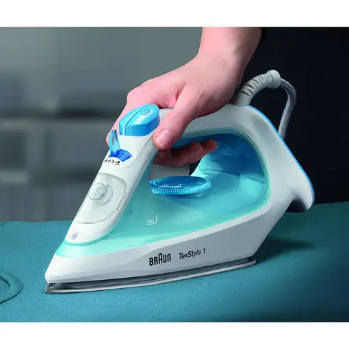 Plancha a vapor suela de cerámica 2000 W Azul 0127407003 BRAUN