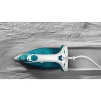 Plancha vapor-seco suela de durilium 2400 W Turquesa FV5718 TEFAL Plancha vapor-seco suela de durilium 2400 W Turquesa FV5718 TEFAL