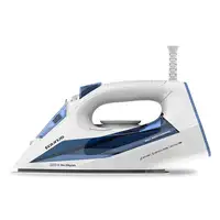 Taurus Bali 3200 Ceramic Plancha vapor-seco Suela de cerámica 3200 W Azul, Blanco