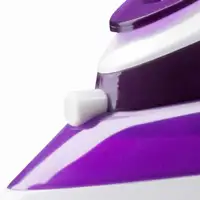 Haeger Pro Glider 2600 Plancha vapor-seco Suela de cerámica 2600 W Violeta, Blanco
