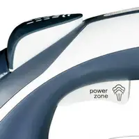 Haeger Ultra Steam 2800 Plancha vapor-seco 2800 W Azul, Blanco