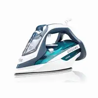 Haeger Ultra Steam 2800 Plancha vapor-seco 2800 W Azul, Blanco