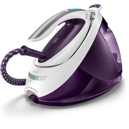 Philips GC9660/30 estación plancha al vapor 2700 W 1,8 L Suela de T-ionicGlide Púr