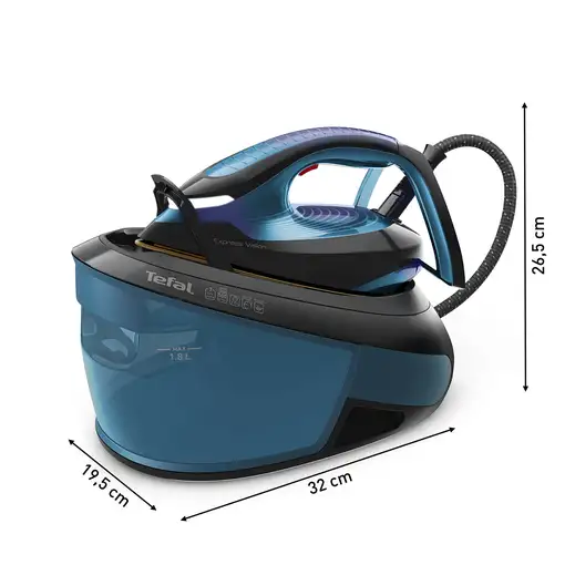 Tefal Express Vision SV8151 2800 W 1,8 L Durilium AirGlide Autoclean soleplate Azu