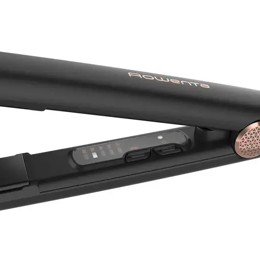 Rowenta Ultimate Experience SF8210 Plancha de pelo Caliente Negro, Cobre 2,7 m