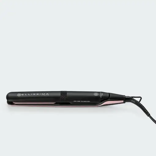 Bellissima Creativity Ion Plancha de pelo Caliente Negro, Rosa 1,8 m