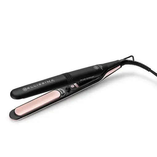 Bellissima Creativity Ion Plancha de pelo Caliente Negro, Rosa 1,8 m