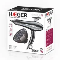 Haeger HD-200.012A secador 2000 W Negro