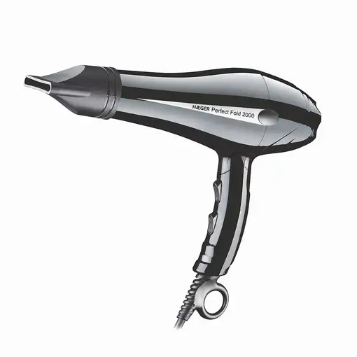 Haeger HD-200.012A secador 2000 W Negro