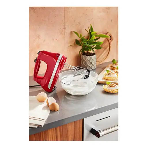 KitchenAid 5KHM6118EER Batidora de mano 85 W Rojo