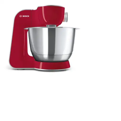 Bosch MUM58720 robot de cocina 1000 W 3,9 L Gris, Rojo, Acero inoxidable