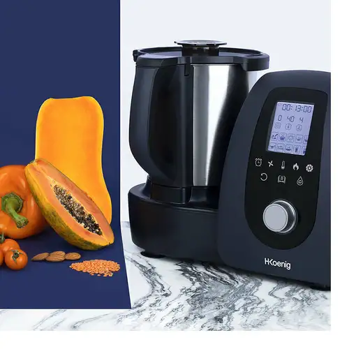 H.Koenig HK8 robot de cocina 1000 W 2 L Negro