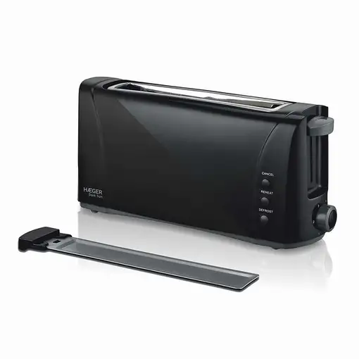 Haeger Dark Sun 6 2 rebanada(s) 1000 W Negro
