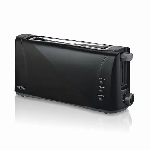 Haeger Dark Sun 6 2 rebanada(s) 1000 W Negro
