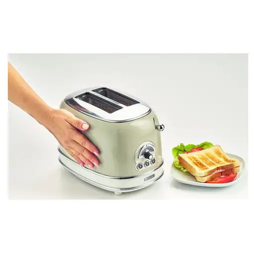 Ariete 0155 6 2 rebanada(s) 810 W Beige