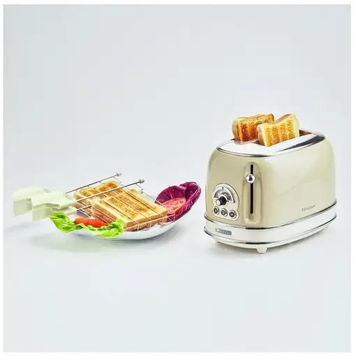 Ariete 0155 6 2 rebanada(s) 810 W Beige