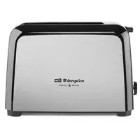 Orbegozo TO 3060 tostadora 7 2 rebanada(s) 750 W Negro, Acero inoxidable